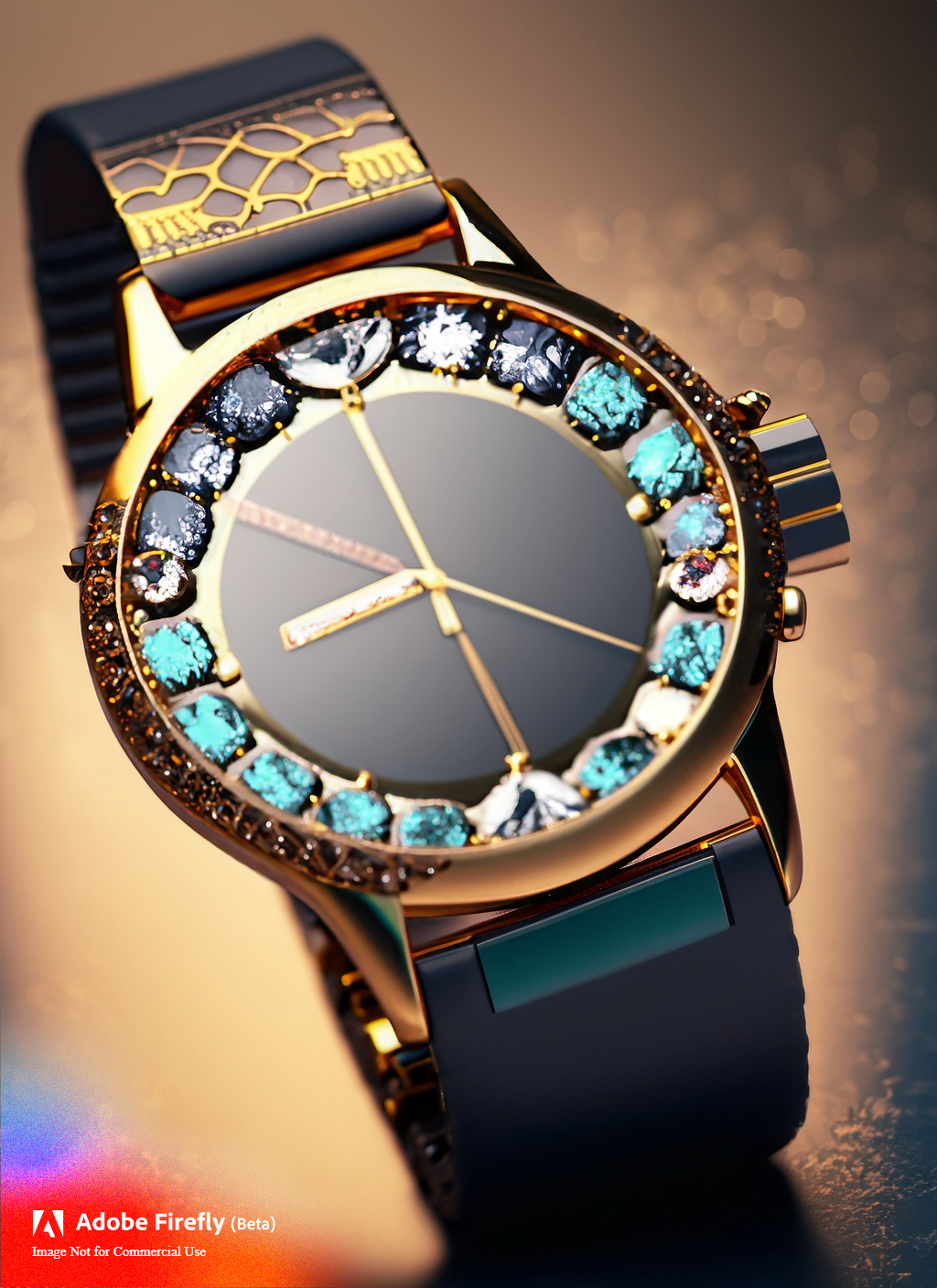 Elegance Gemstone Watch